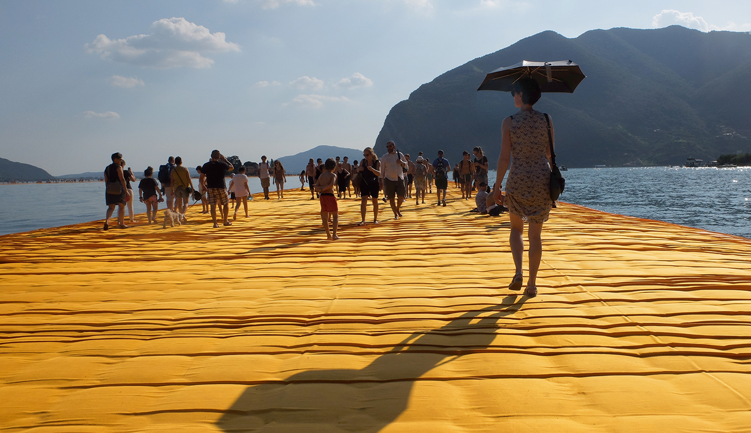 Floating Piers -  Lago d’Iseo 28.6.2016